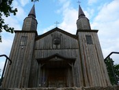 Jedne z najważniejszych zabytków architektonicznych gminy Jeleniewo - kościół parafialny  Jeleniewie.