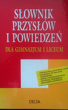Słownik przysłów i powiedzeń /5469/