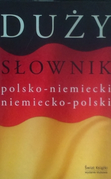 Duży słownik polsko-niemiecki niemiecko-polski /5686/
