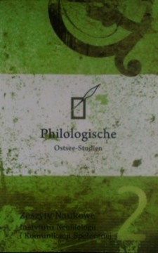 Philologische Ostsee-Studien /8531/