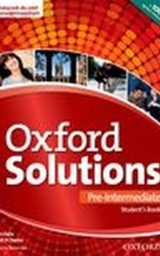Oxford Solutions Pre-intermediate SB J. angielski /9173/