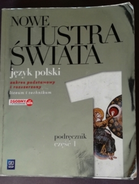Nowe lustra świata 1 Język polski LO /9381/