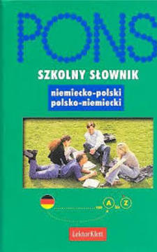 PONS Szkolny słownik niemiecko-polski polsko-niemiecki /10551/