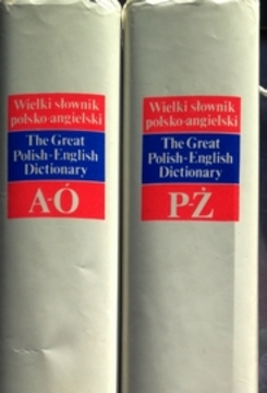 Wielki słownik polsko-angielski tom 1-2 /111166/
