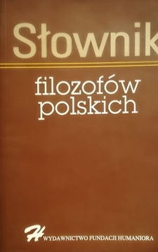 Słownik filozofów polskich /111429/