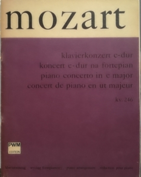 Mozart Koncert c-dur na fortepian kv.246 /30495/
