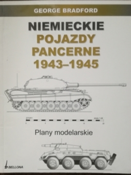 Niemieckie pojazdy pancerne 1943-1945 Plany modelarskie /30969/