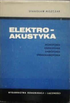 Elektro-akustyka /32009/