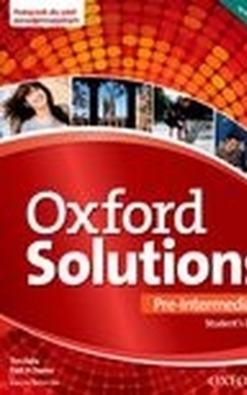 Oxford Solutions Pre-intermediate SB J. angielski /112590/