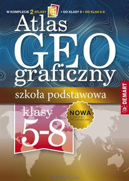 Atlas geograficzny do klas 5-8 /33226/