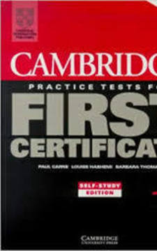 Cambridge Practice tests for First certificate 1 /114054/