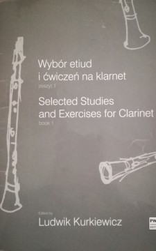 Wybór etiud i ćwiczeń na klarnet zaszyt 1 /114395/