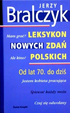 Leksykon nowych zdań polskich /114658/