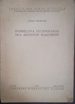 Podręczna technologia dla artystów plastyków /33992/