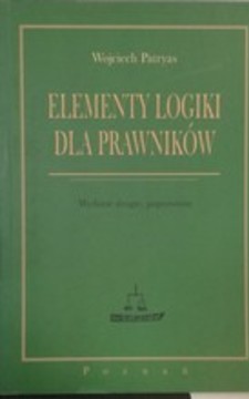 Elementy logiki dla prawników /34303/