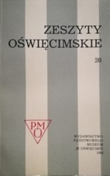 Zeszyty oświęcimskie 20 /116188/