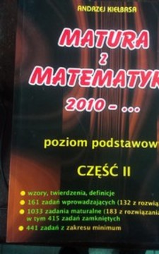Matura z matematyki 2018 - ... poziom podstawowy cz. II /116264/