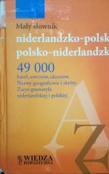 Mały słownik niderlandzko-polski, polsko-niderlandzki /34642/