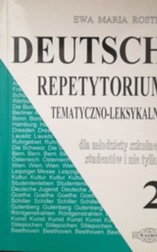 Deutsch Repetytorium tematyczno-leksykalne 2 /35538/
