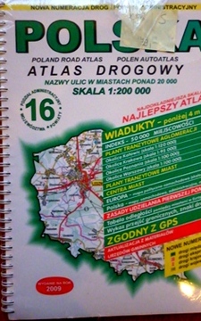 Polska atlas drogowy /116416/