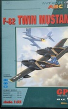 Modele Kartonowe ABC 1`2002 F-82 TWIN Mustang /37171/
