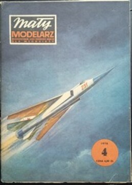 Modele Kartonowe Mały modelarz 4/1978 /37176/