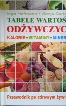 Tabele wartości odżywczych Kalorie Witaminy Minerały /39298/