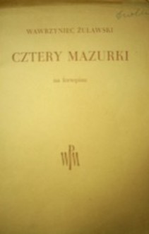 Cztery mazurki na fortepian