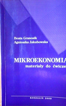Mikroekonomia materiały do ćwiczeń /40389/