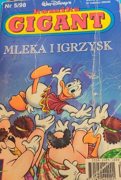 Komiks Gigant Nr 5/98 Mleka i igrzysk /41777/