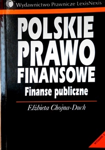 Polskie prawo finansowe Finanse publiczne