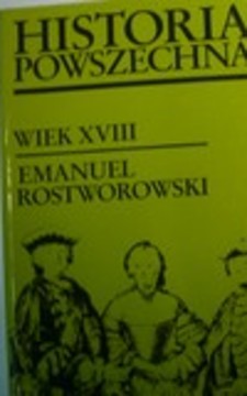 Historia powszechna Wiek XVIII /33387/
