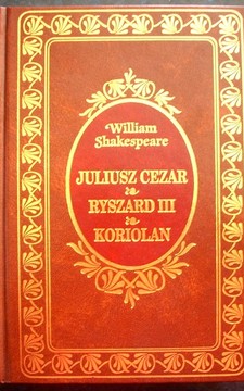 EX Libris Juliusz Cezar Ryszard III Koriolan /1836/