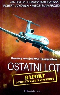 Ostatni lot raport o przyczynach katastrofy