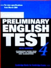 Preliminary english test 4 with answers