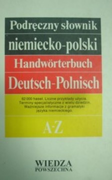 Podręczny słownik niemiecko - polski /32889/
