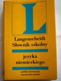 Słownik szkolny języka niemieckiego polsko-niemiecki niemiecko-polski
