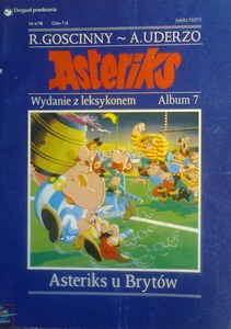 Asteriks u Brytów Wydanie z leksykonem Album 7
