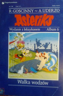 Komiks Asteriks Walka wodzów  Album 6