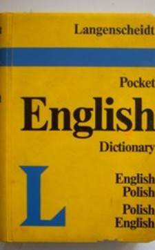 Pocket English Dictionary english-polish polish-english /1524/