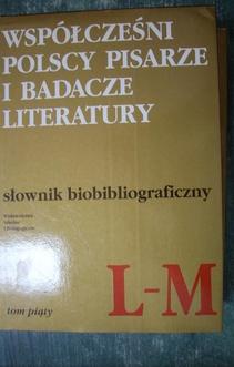 Słownik Biobibliograficzny TOM 5