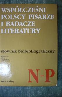 Słownik Biobibliograficzny TOM 6