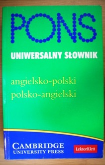 PONS Uniwersalny słownik angielsko-polski polsko angielski
