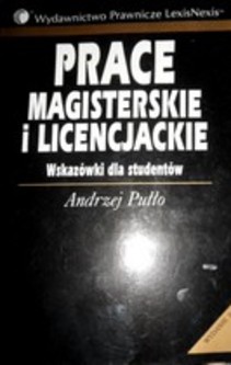 Prace magisterskie i licencjackie