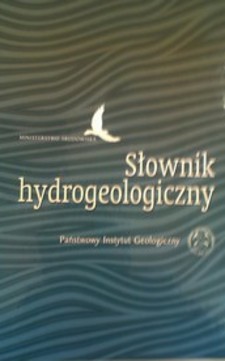 Słownik hydrogeologiczny /34998/