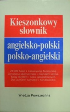 Kieszonkowy Słownik Angielsko-Polski, Polsko-Angielski /10817/