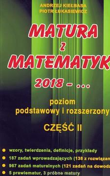 Matura z matematyki 2018 -... Poziom podstawowy i rozszerzony cz. 2/34019/