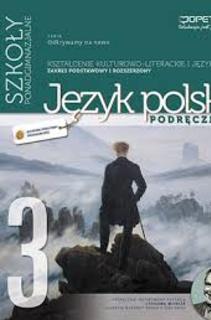 Odkrywamy na nowo Język polski 3 LO ZPiR Podręcznik /9395/