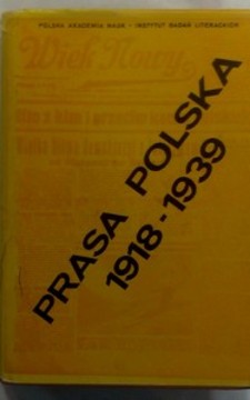 Prasa polska 1918-1939