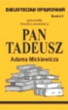 Biblioteczka opracowań 2 Pan Tadeusz